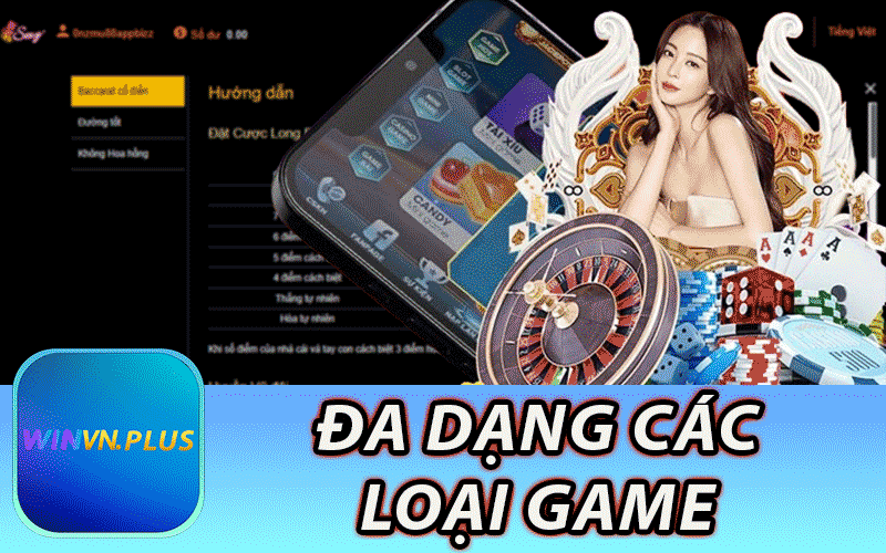 Đa Dạng Các Loại Game